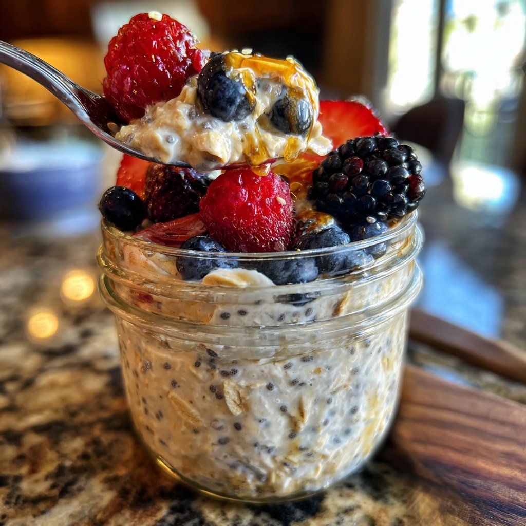 Healthy Overnight Oats for Breakfast