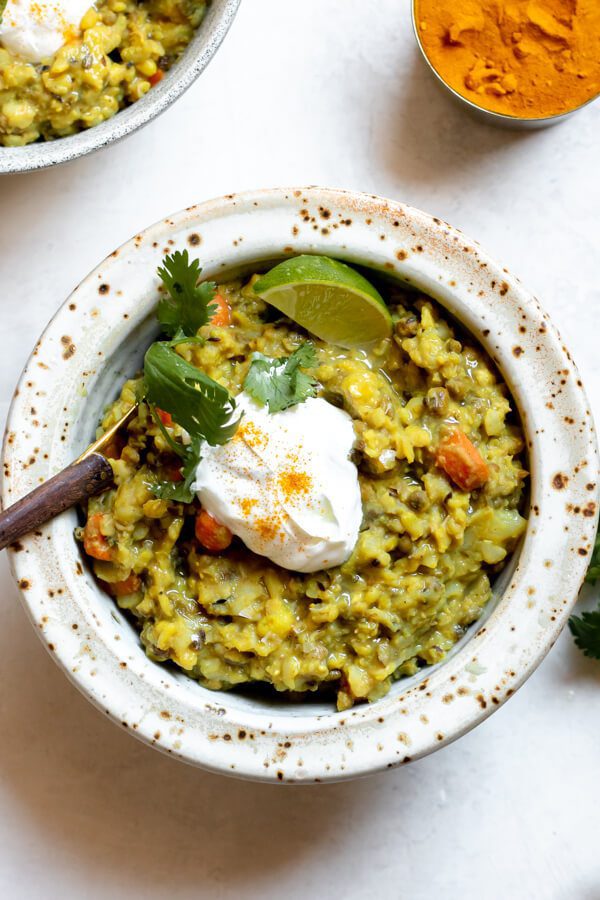 Red Lentil Kitchari: A Nourishing Gut Healing Ayurvedic Symphony