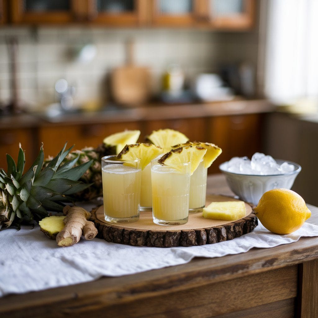 Boost Your Energy With Pineapple Ginger Shots: A Vitality Guide