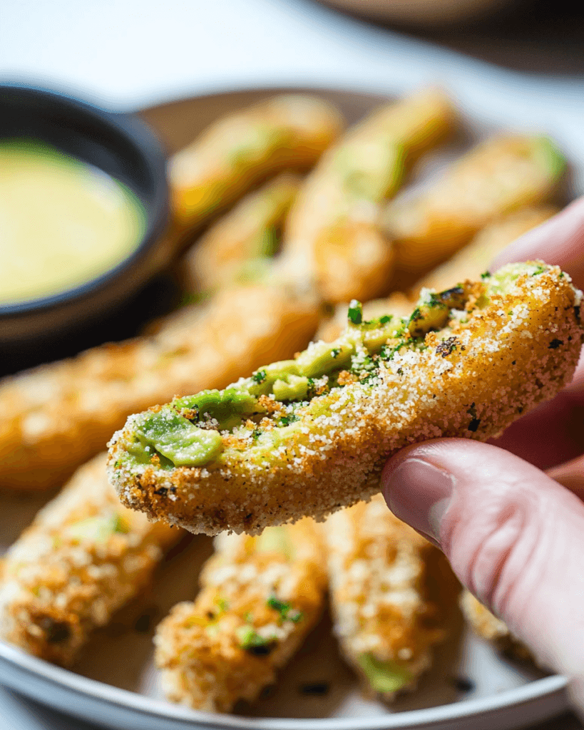 Baked Avocado Fries Recipe